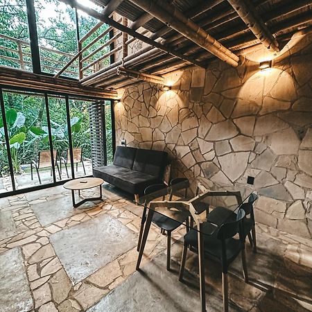 Cabana De Bambu En La Selva 帕伦克 外观 照片