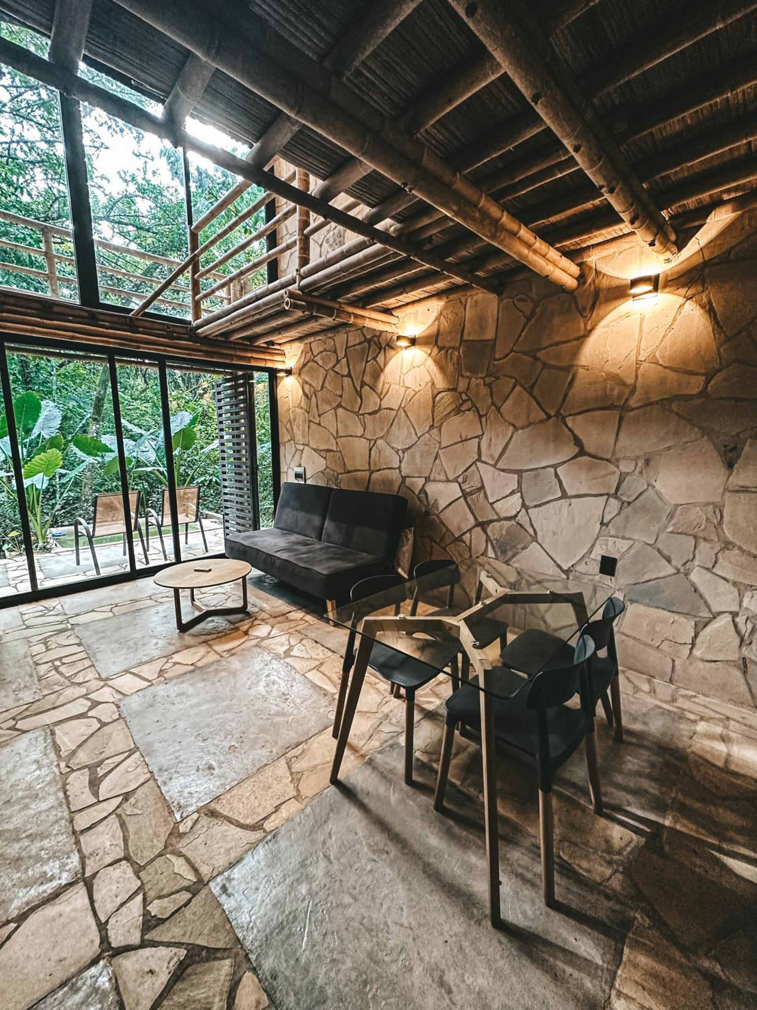 Cabana De Bambu En La Selva 帕伦克 外观 照片