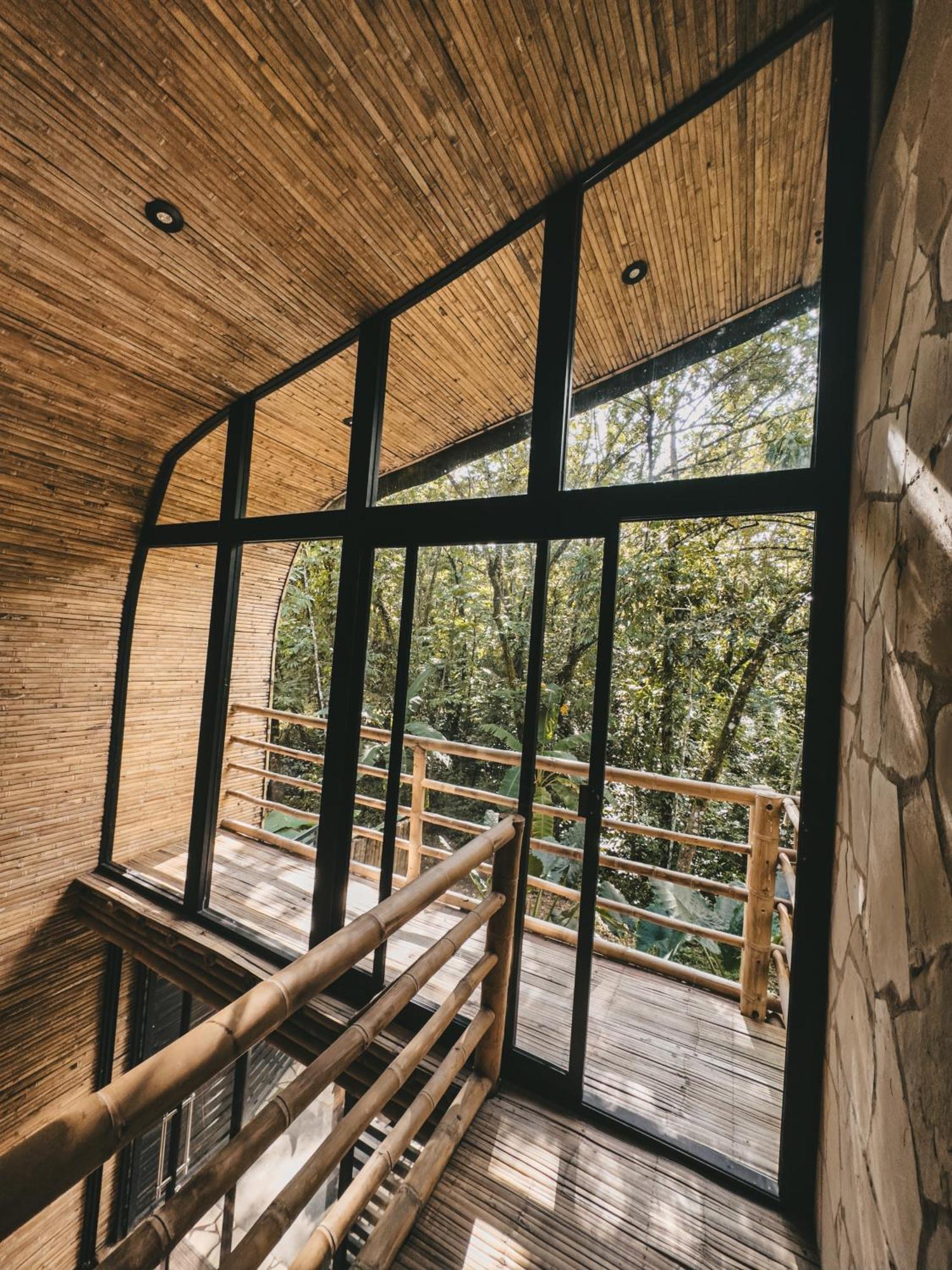 Cabana De Bambu En La Selva 帕伦克 外观 照片